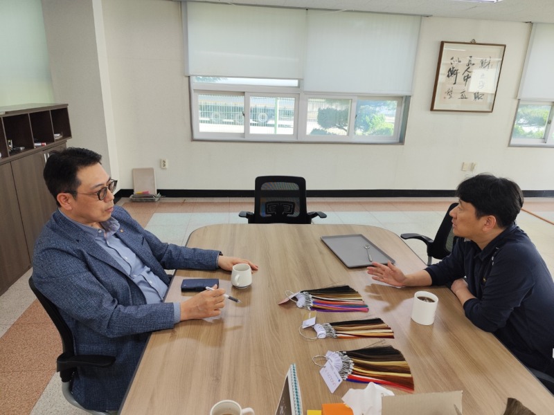 기관장 기업방문_(주)뉴아심