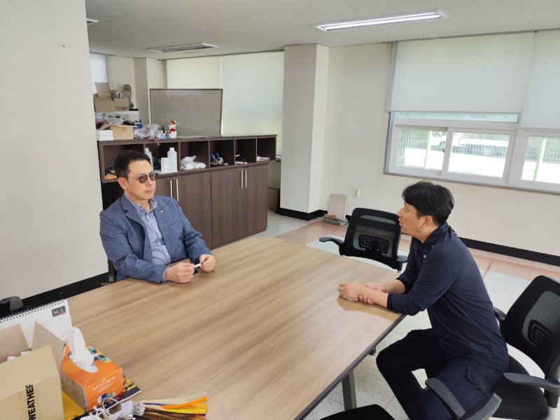 기관장 기업방문_(주)뉴아심